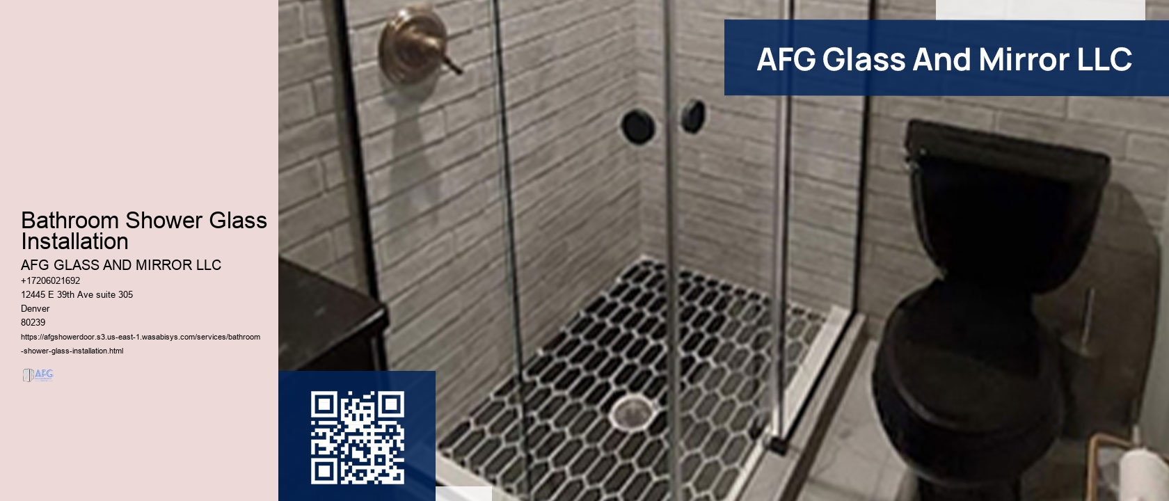 Bathroom Shower Glass Installation